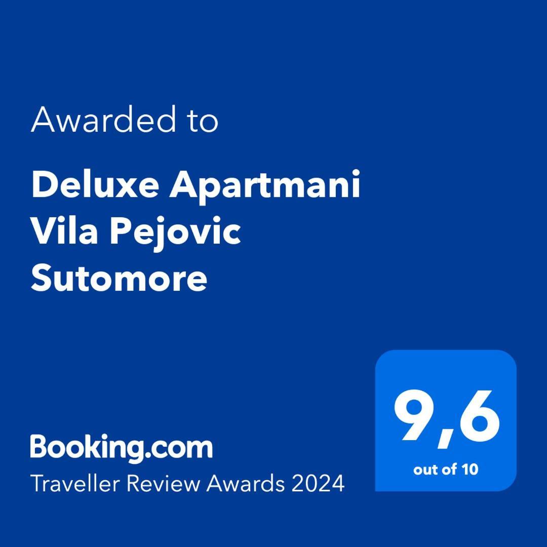 Deluxe Apartmani Vila Pejovic Sutomore Buitenkant foto